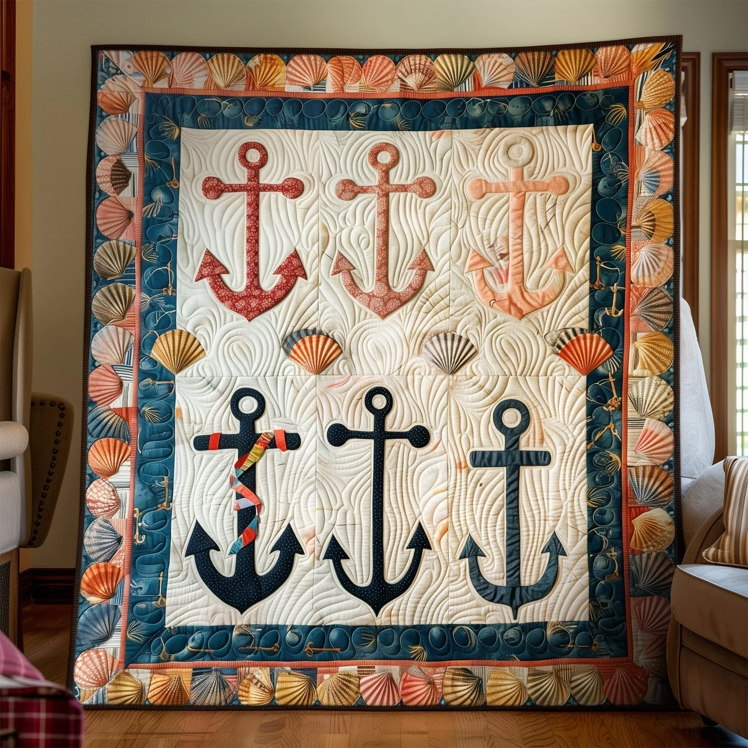 Anchor Haven Blanket - Image 2