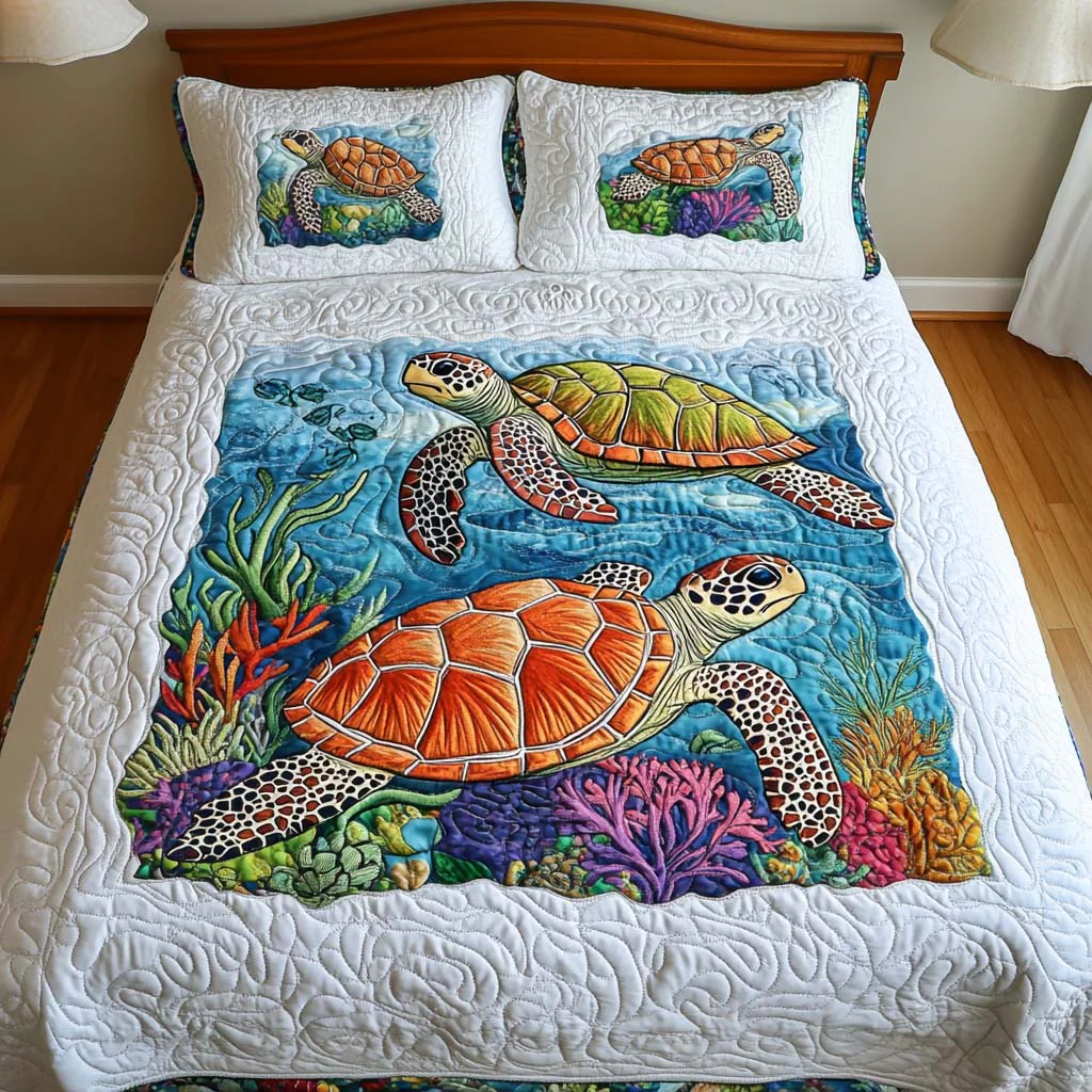 Turtle 3-Piece Bedding Set - Image 3